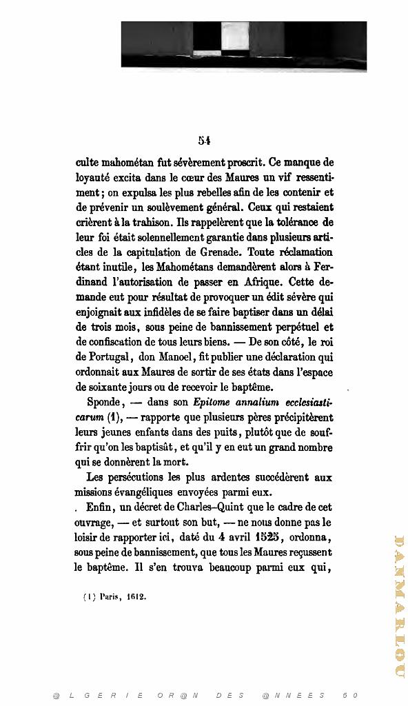 HISTOIRE D ORAN AVANT PENDANT APRES LA DOMINATION ESPAGNOLE D HENRI LEON FEY 1858_000071.jpg